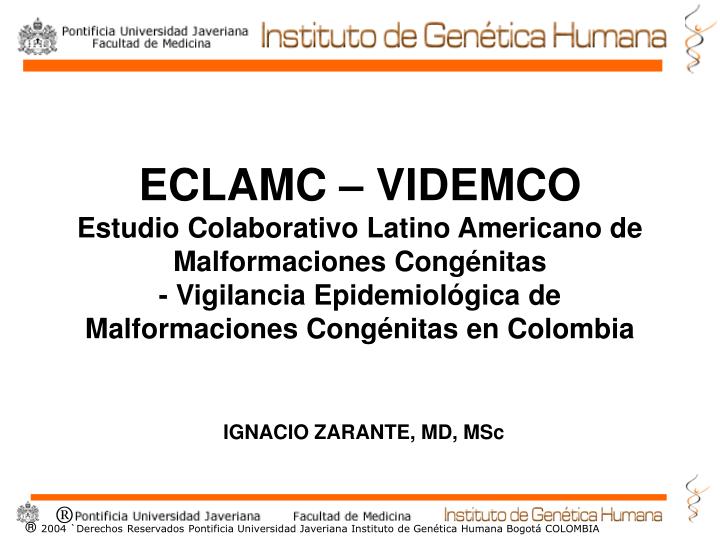 Anomalías Congénitas: De la Preconcepción a la Salud Integral